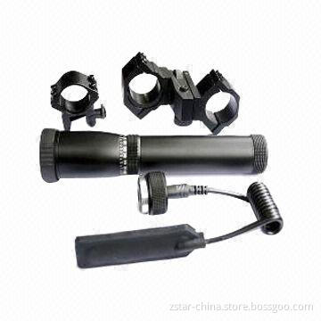 10-20mW Low-temperature Using Laser Flashlight, 1,200m Minimum Dot Shooting Distance, 10mW Laser